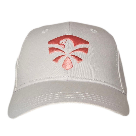 Baseball Cap White/Pink