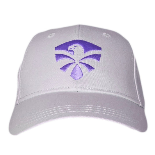 Baseball Cap White/Purple