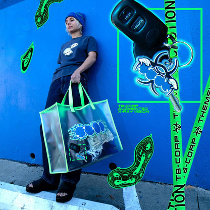 T8 Skate bag green