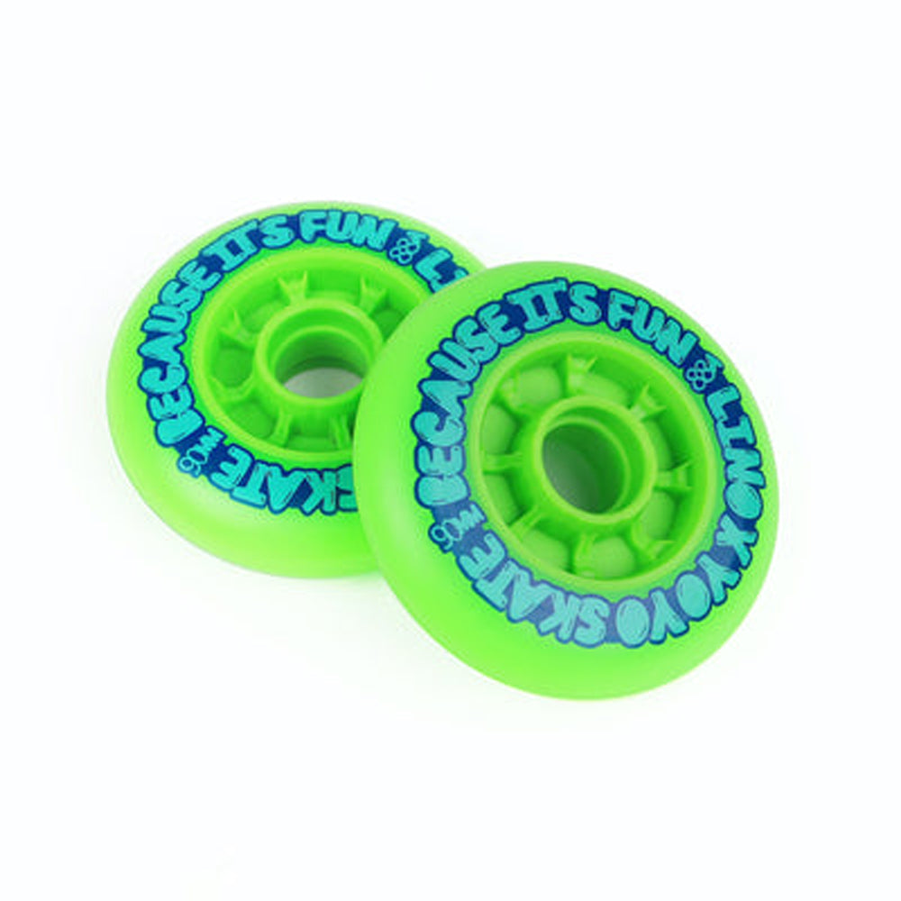 Lino 90mm/88a green 8-pack