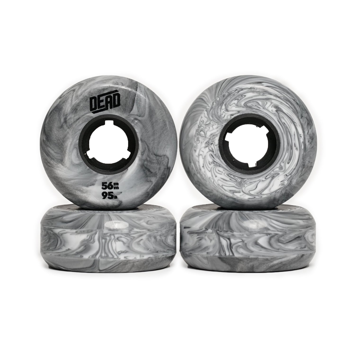 Grey Marble 56mm/95A 4-pack