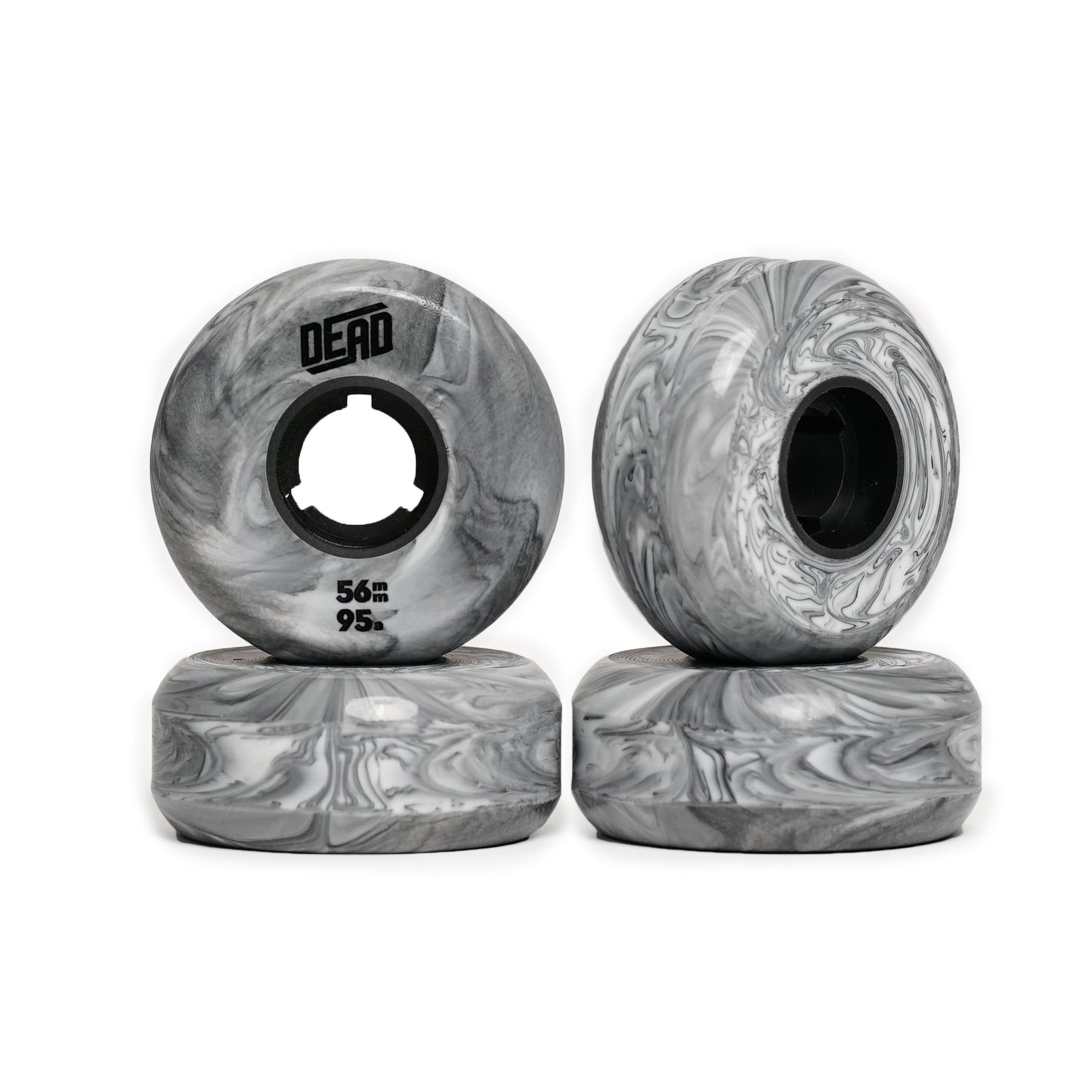 Grey Marble 56mm/95A 4-pack