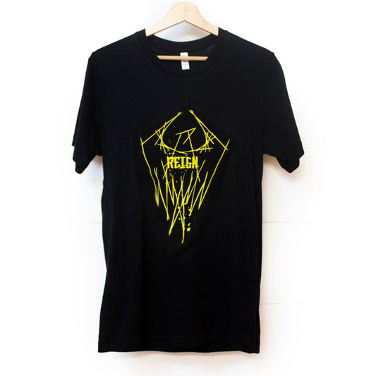 Reign T-shirt Tat Bird II black/yellow