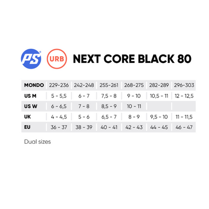 Next core black 80