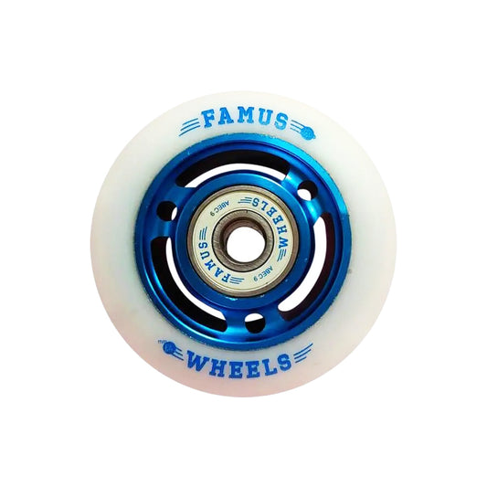 Metal Core 64mm/92A 4-pack + bearings blue