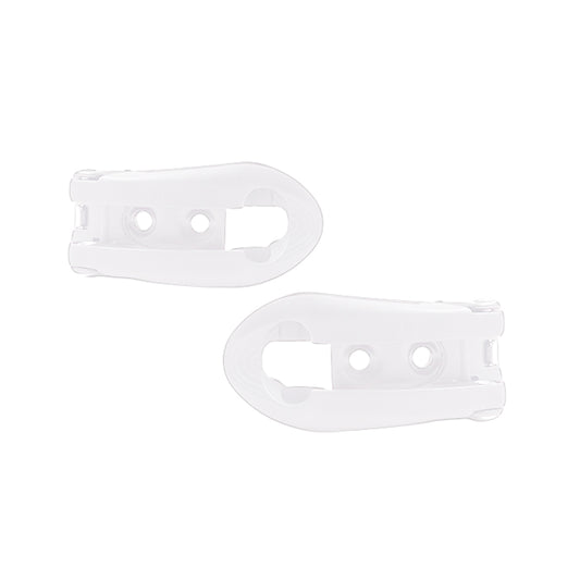 Memory Buckle white pair