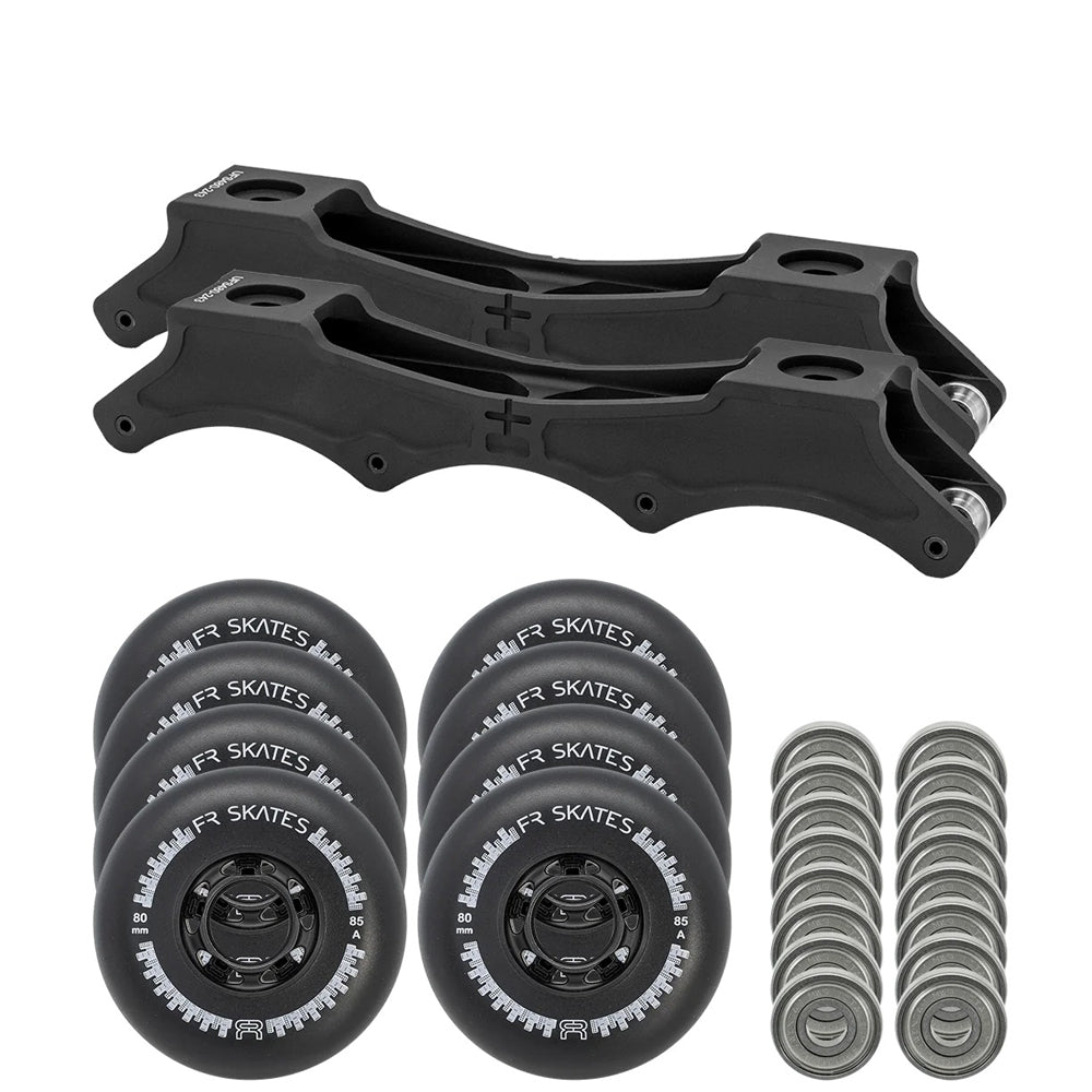 UFS Freeride 4x80mm 243mm black set