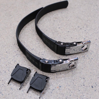 Top Buckle SBM3 909 Silver Buckle black pair