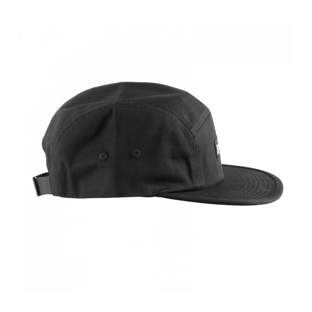 5 Panel Cap Black