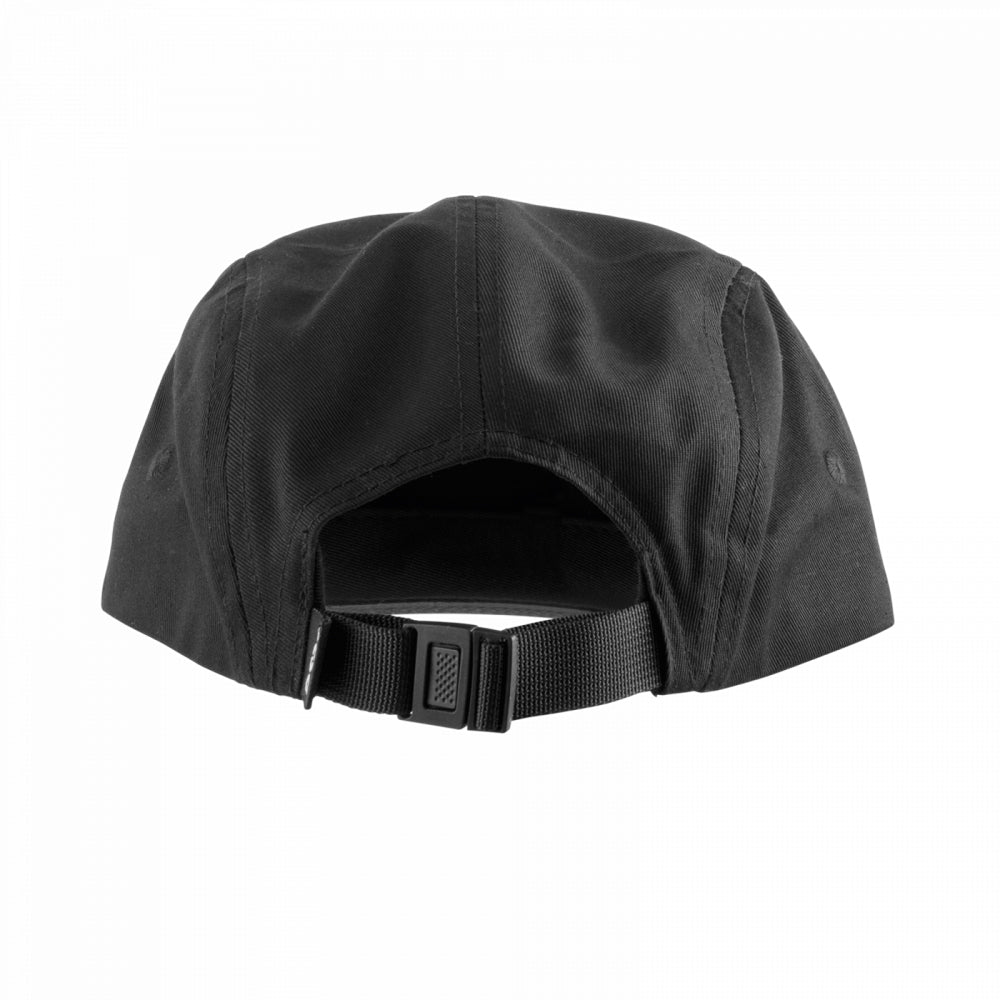 5 Panel Cap Black