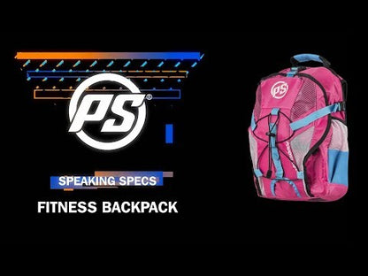 Fitness backpack purple