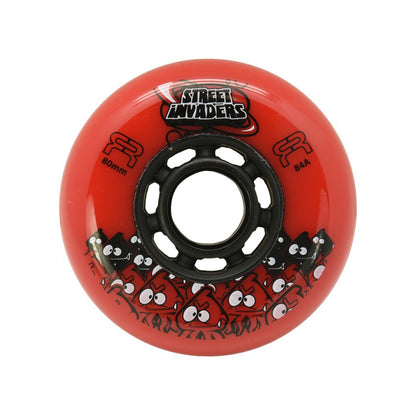 Street Invader 80mm/84A red 4-pack