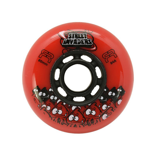 Street Invader 80mm/84A red 4-pack