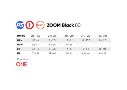 Zoom black 80