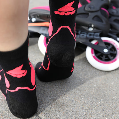 High Performance Socks W black/pink