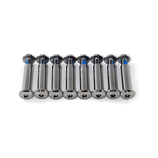 Axles 8mm Balance Allen/Hex silver 8-pack