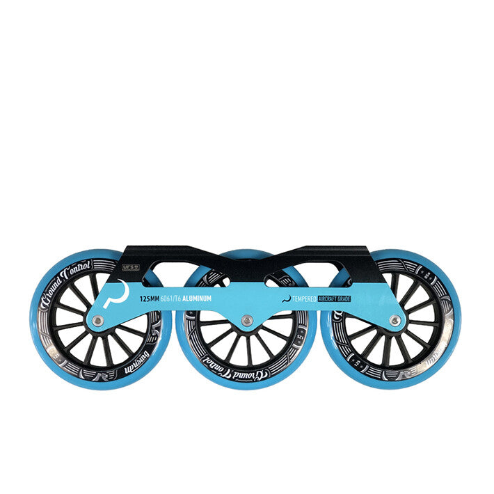 UFS Tri-Skate Frame v3 3x125mm set black/blue