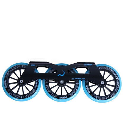 UFS Tri-Skate 3x125mm Frame Set Blue