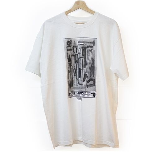 Vintage tools shirt white