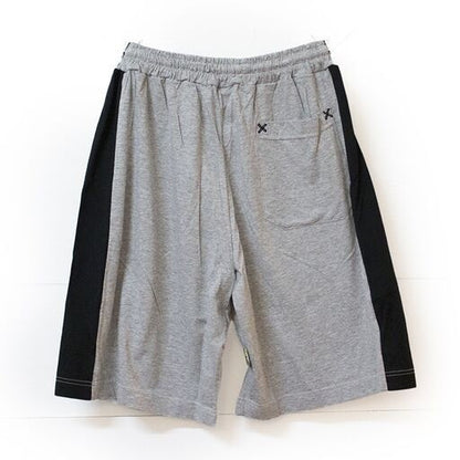 short sweatpants grey