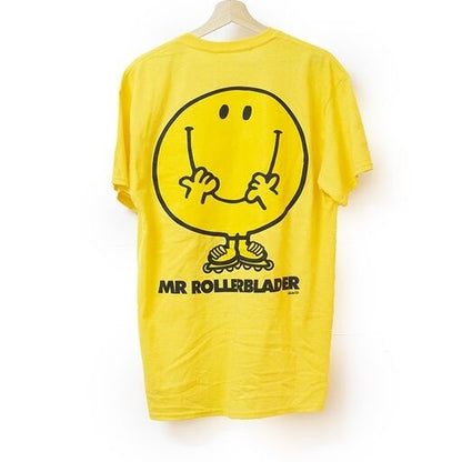 Mr rollerblader shirt yellow