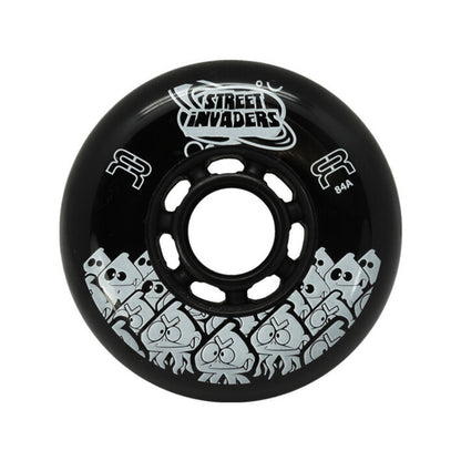 Street Invaders 80mm/84A black 4-pack