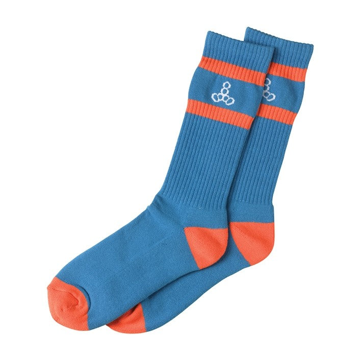 Socks blue/orange